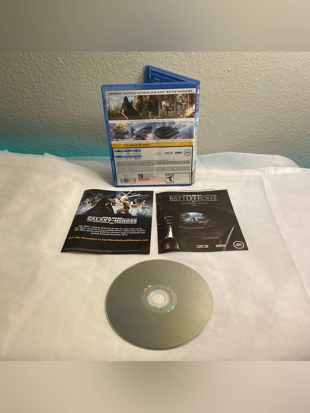 Star Wars: Battlefront (Sony PlayStation 4, PS4) Tested 2015 Tested & Works